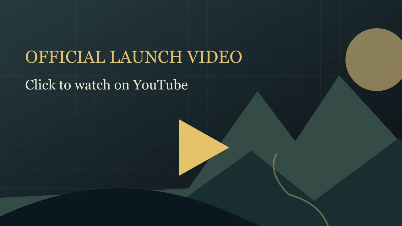 Thumbnail for the official launch intro